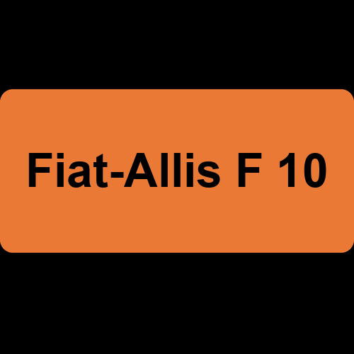 Fiat-Allis F 10